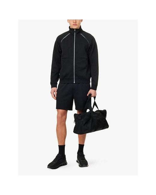 lululemon athletica Black Pace Breaker Stretch-Woven Track Jacket for men