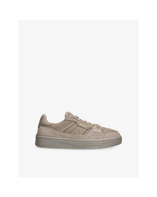 Axel Arigato Gray Clay Leather And Suede Trainers for men