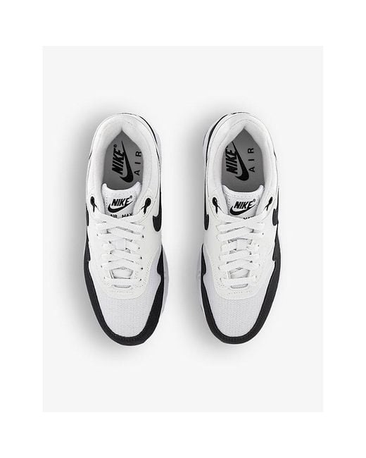 Nike White Air Max 1 Leather Low-top Trainers
