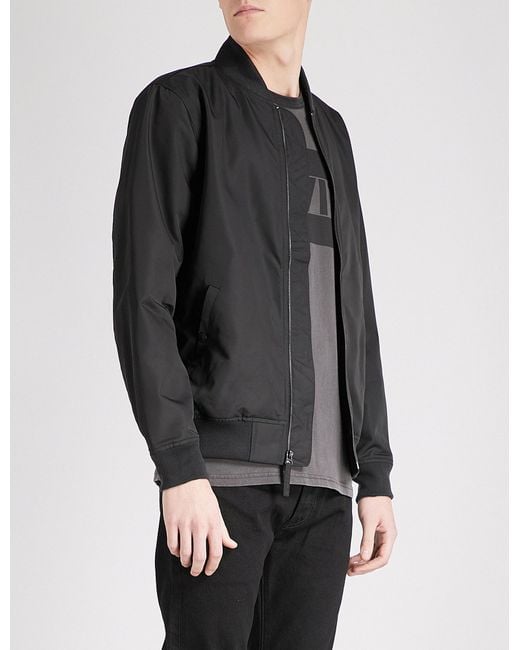 Levi's Black Lyon Shell Bomber Jacket for men