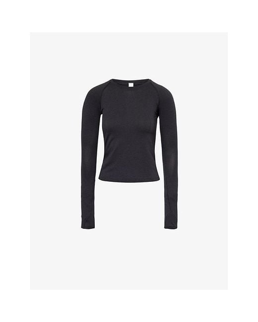 lululemon athletica Blue Swiftly Tech 2.0 Race Long-Sleeve Stretch-Knit Top