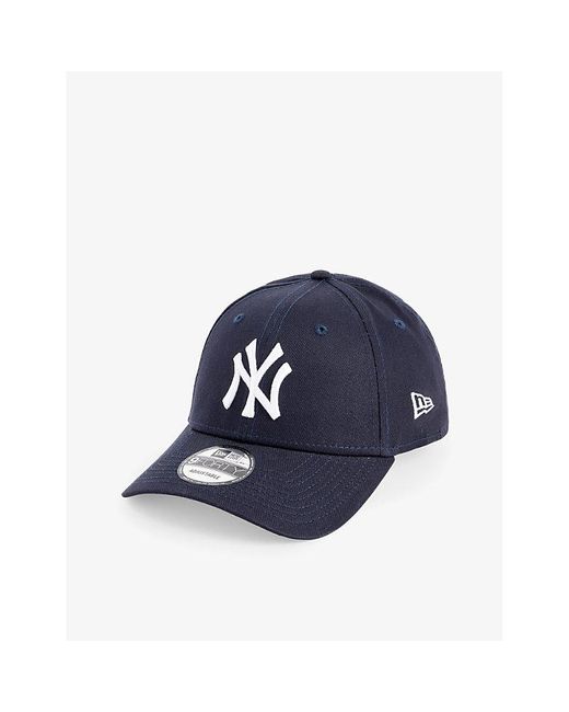 KTZ Blue 9forty New York Yankees Cotton Cap for men