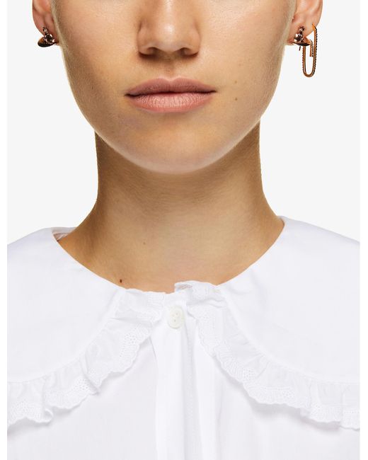 Vivienne Westwood Solid Saturn Orb Stud 