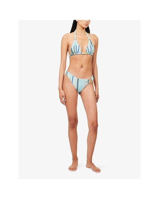 Cheap Monday Blue Bronte Bikini Bottom