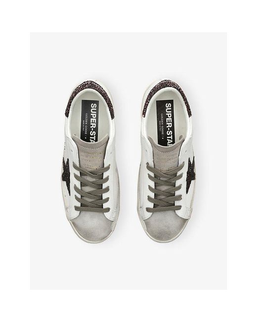 Golden Goose Deluxe Brand White Superstar 12386 Leather Trainers