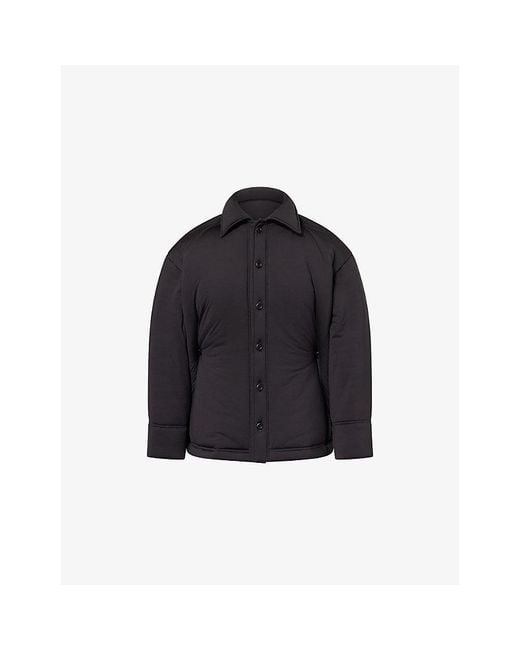 Issey Miyake Blue Pumped-T Padded Shell Jacket