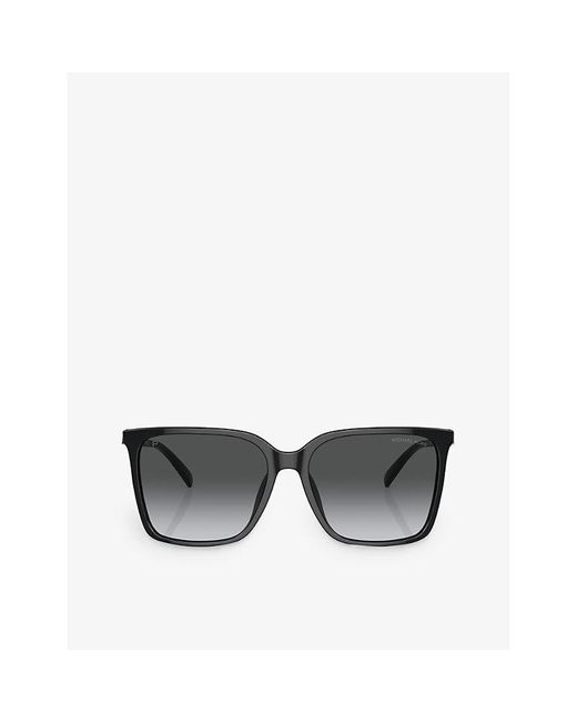 Michael Kors Gray Mk2197u Canberra Square-frame Acetate Sunglasses