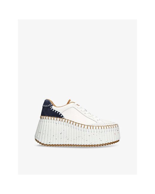 Chloé Multicolor Nama Wedge Sneaker