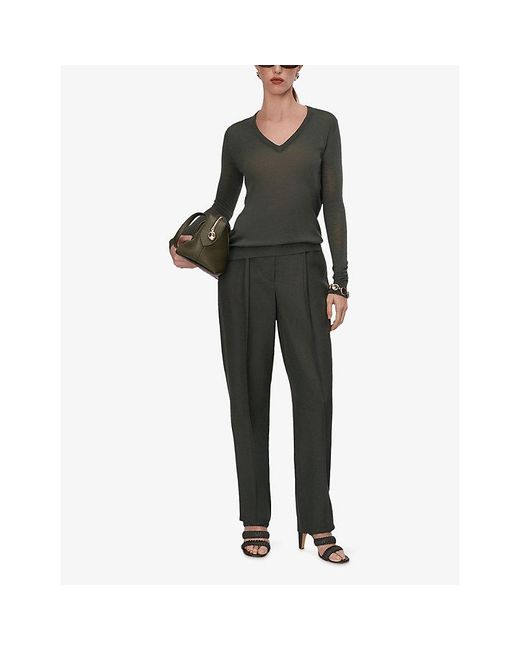 Joseph Green Cashair V-Neck Cashmere Jumper