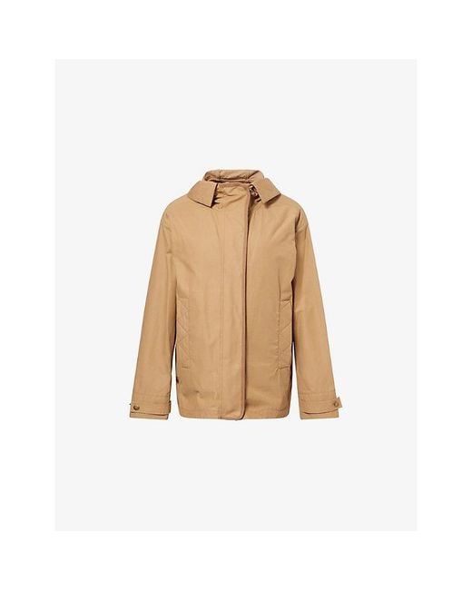 Moncler Natural Chocard 3-In-1 Canvas-Down Jacket