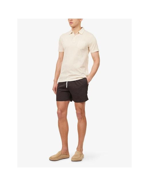 Raith Gray Brezza Wave Swim Shorts for men