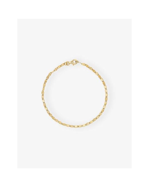 MEJURI Metallic Anchor 14Ct- Chain Bracelet
