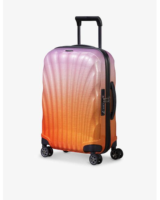 Samsonite Pink C-lite Spinner Hard Case 4 Wheel Cabin Suitcase 55cm