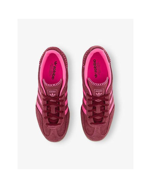 Adidas Pink Gazelle Indoor Suede Trainers