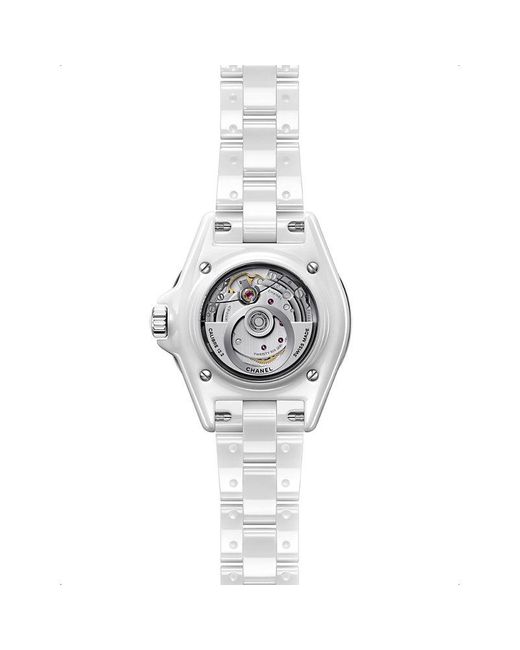 Chanel White H5699 J12 Ceramic And Steel Automatic Automatic Watch