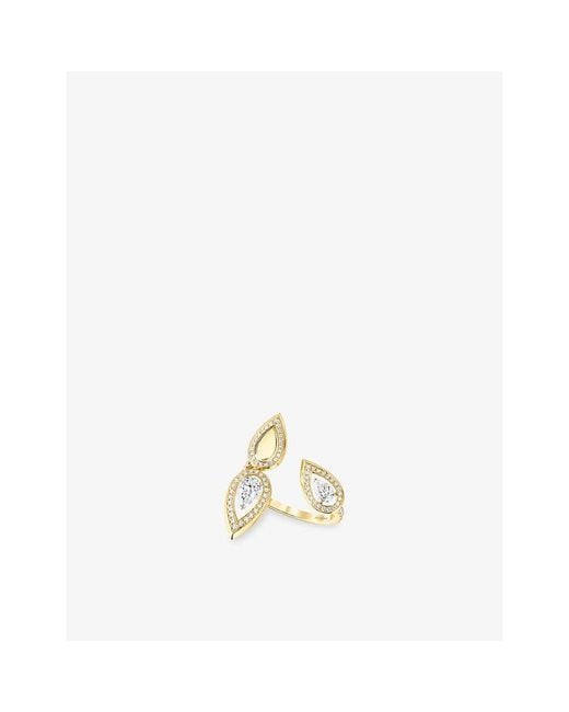 Messika Metallic Fiery Trilogy And 0.81Ct Diamond Ring