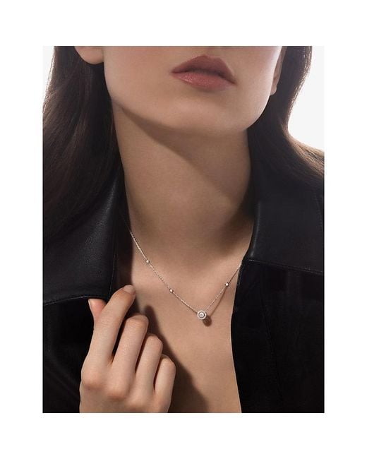 Messika Metallic Joy And 0.25Ct Diamond Pendant Necklace