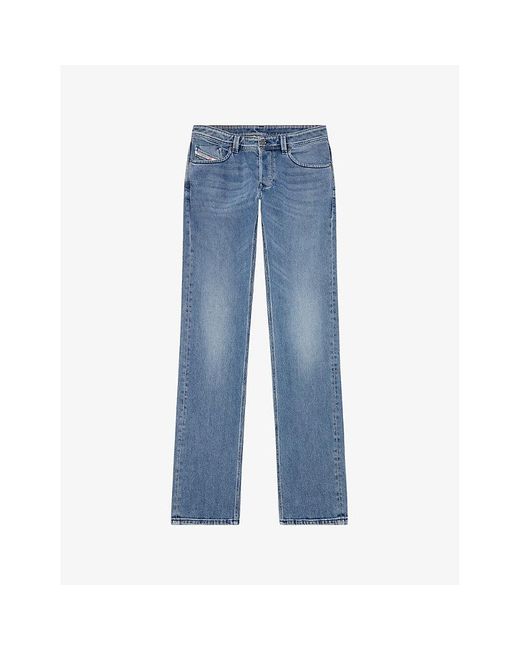 DIESEL Blue 985 Larkee Regular-fit Straight-leg Jeans for men
