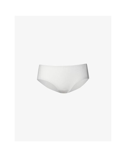 Sloggi White Zero Feel 2.0 Stretch-Jersey Hipster Briefs