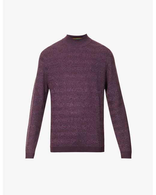 paul smith purple jumper