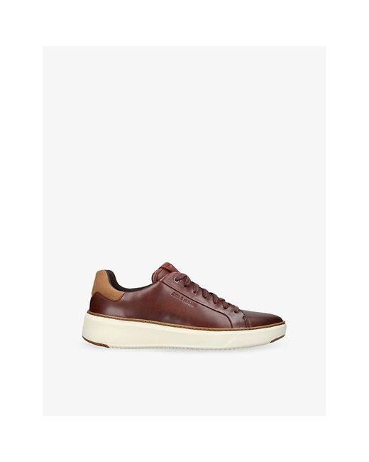 Cole Haan Brown Big & Tall Grandpro Topspin Sneakers for men