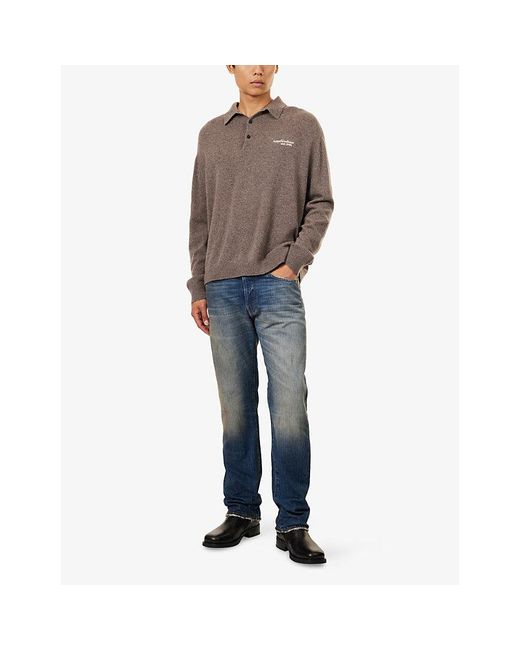 Acne Blue 1996 Mid-Wash Bingo Denim Jeans for men