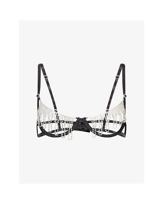 Bluebella Metallic Estelle Underwired Diamante Bra