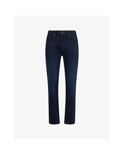 Vingt Quatre Blue Taylor Slim-Fit Denim Jeans for men