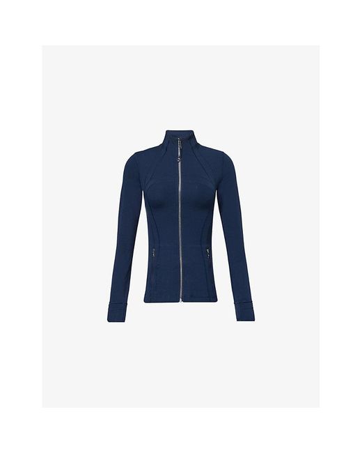 lululemon athletica Blue Define Nulu Stretch-Woven Jacket