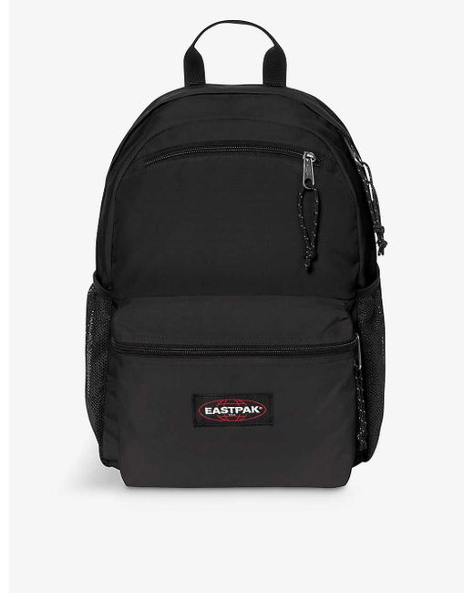 Eastpak Black Morler Powr Logo-print Polyamide Backpack