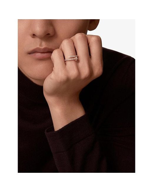 Cartier White Juste Un Clou 18Ct- And Diamond Ring
