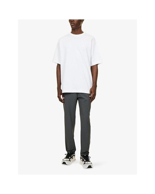 On Shoes White Club Collective Cott T-Shirt for men