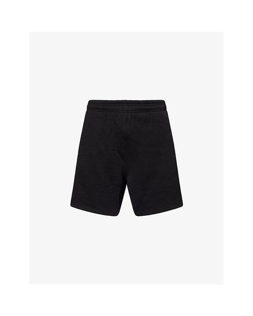 Entire studios Black Standard Relaxed-Fit Cotton Sweat Shorts for men