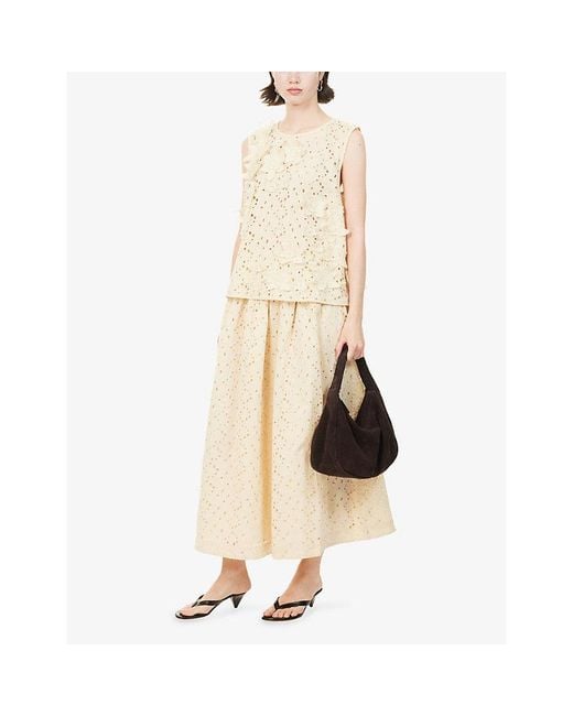 Skall Studio Natural Inka A-Shaped Cotton Top