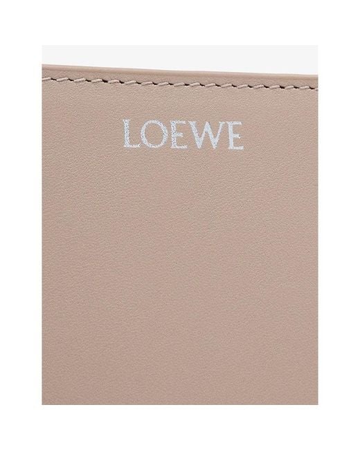 Loewe Multicolor Knot Compact Leather Wallet