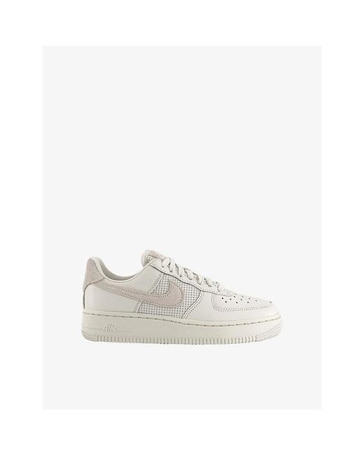 Nike White Air Force 1 '07 Leather Trainers