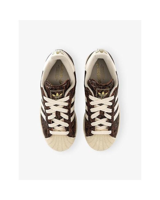 Adidas Multicolor Superstar Ii Leather Trainers