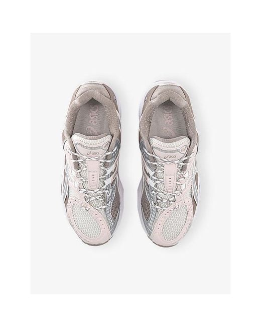 Asics White Gel Nimbus 10.1 Mesh Trainers