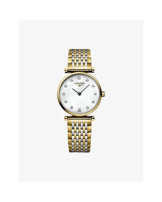 Longines Metallic L4.209.2.87.7 La Grande Classique Pvd Coated Stainless-Steel And 0.048Ct Diamond Quartz Watch