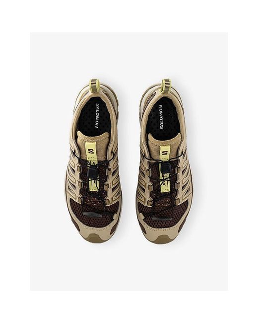 Salomon Natural Xa Pro 3D Mesh And Faux-Leather Trainers