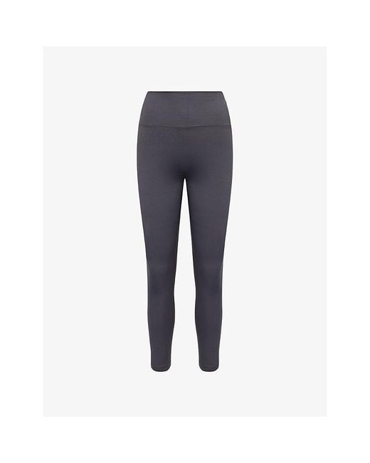 Sisterly Tribe Blue Softsculpt High-Rise Gym Leggings
