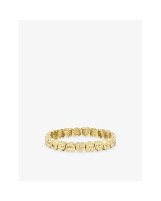 Lisa Gozlan Metallic The Sweetheart 18Ct Plated Brass Bracelet