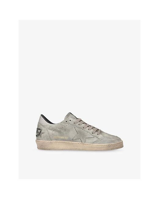 Golden Goose Deluxe Brand Multicolor Ballstar Exclusive Suede Trainers for men