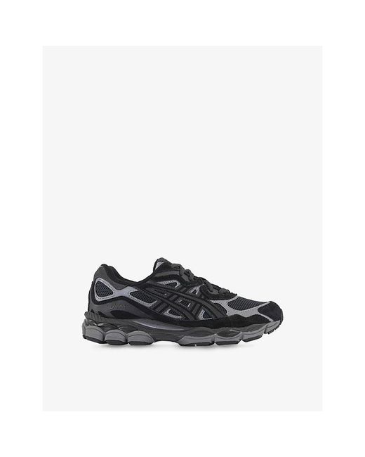 Asics Black Gel-Nyc Mesh Low-Top Trainers for men