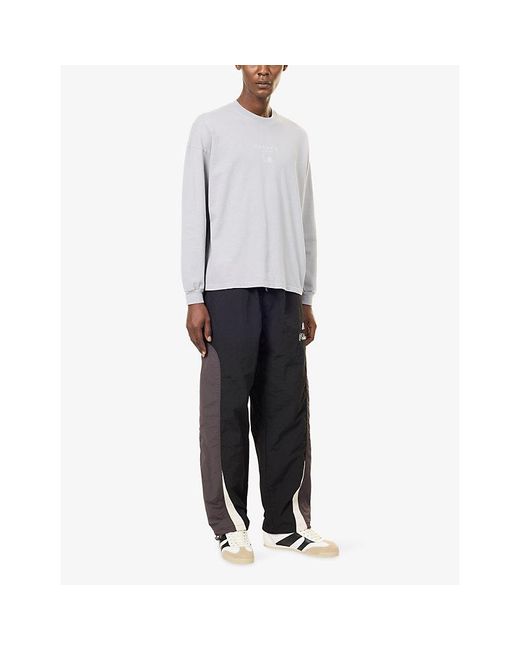 Pellador White Nutmeg Long-Sleeve Cotton T-Shirt for men