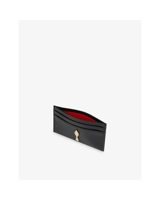 Christian Louboutin Black Bettina Leather Card Holder