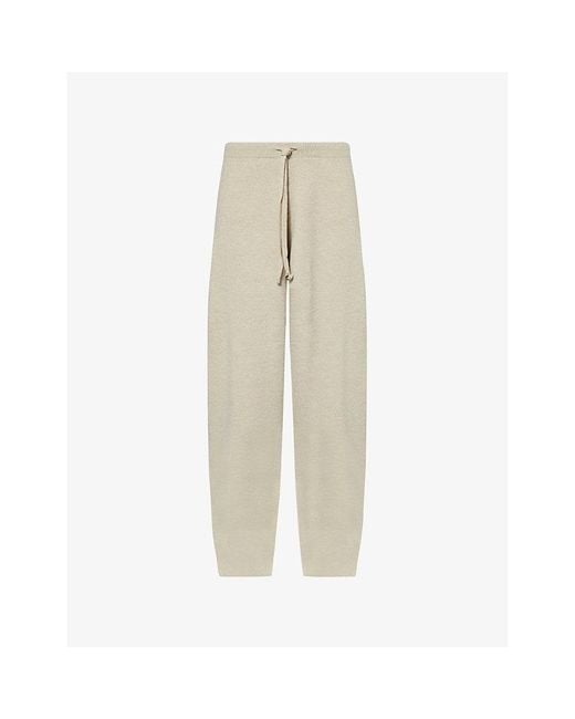 Sisters & Seekers Natural Seekers Wide-Leg Knitted Trousers