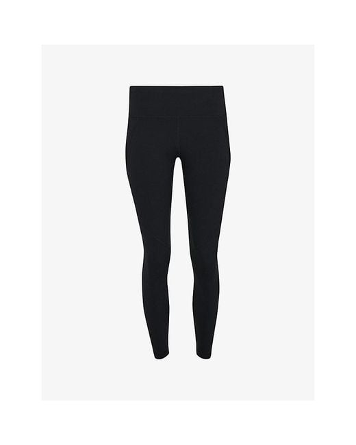Sweaty Betty Black Power 7/8 Workout High-Rise Stretch-Jersey Leggings