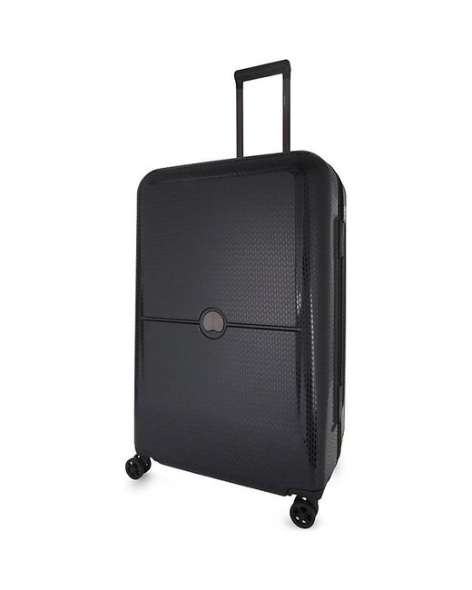 Delsey Black Turenne Four-wheel Suitcase 75cm