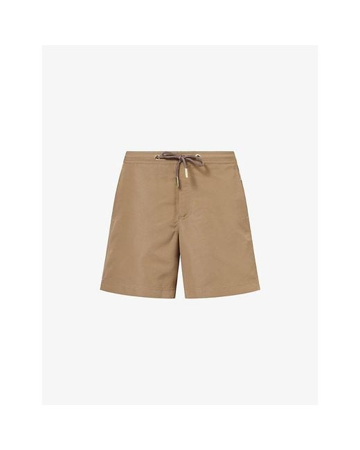Orlebar Brown Natural Bulldog Drawcord Swim Shorts for men